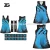 Import Custom Own Design Sublimation Netball Dress Cheerleading Uniform from China