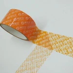 Custom printed Partial Transfer Packing Sealing Security Tape