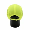 Custom Private Label Sport Running Mesh Cap Hat Fluorescent Yellow Outdoor Reflective Sports Caps