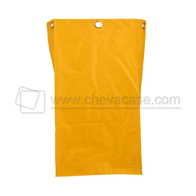 Custom Recycle Waterproof High Capacity Housekeeping Cleaning Janitorial Cart Bag