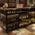 Import Custom Retro Industrial Style Cash Register Bar Grill Shop Iron Bar Counter Restaurant Gym Front Desk Reception Counter Corner from China