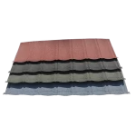 Customizable Colorful galvanized steel material Stone Coated metal roof shing