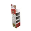 Customized Collapsible Economic Supermarket Cardboard Carton Noddles Display Rack Macaroni Spaghetti Shelf Stand