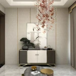 Customized Design House Furniture High Quality Living Room Cabinet Classic Wooden Sideboard