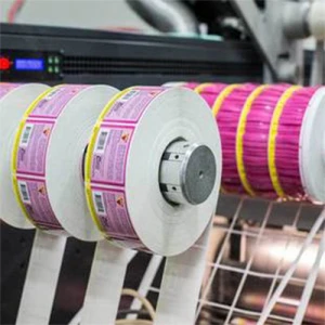 Customized Direct Thermal Label Sticker Roll Double Layer Self-Adhesive Label Shipping Labels