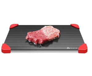 Customized Eco Friendly Non stick Defrost and Thaw Meat Quick and Safe Meat Thawing Board