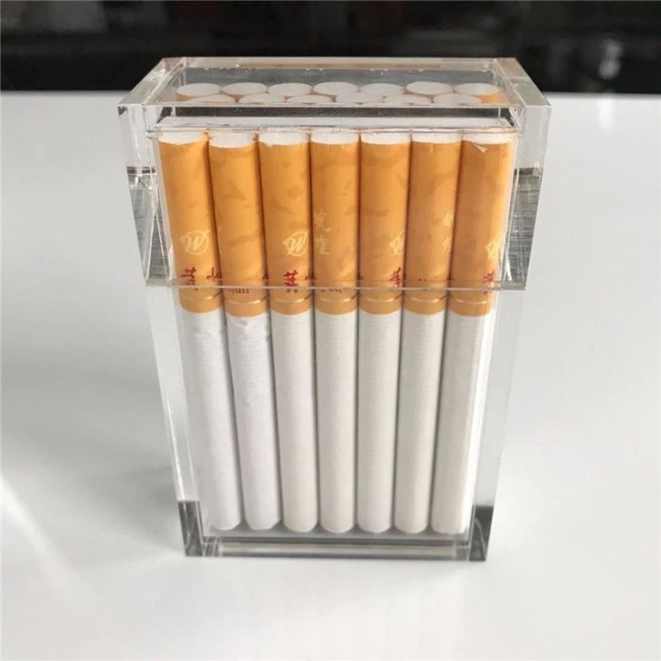 Customized Hihg Quality Acrylic Cigarette Case