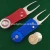 Import customized logo enamel ball marker retractable golf divot tool from China