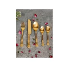 CUTLERY SET TABLETOP FLATWARE TABLE SPOON TABLE KNIFE CAKE SERVER CHEESE KNIFE TEA SPOONS