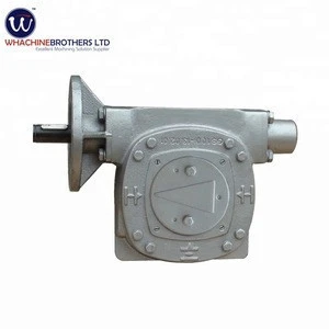 Cylindrical Hardened reducer gearbox for paper shredder made by WhachineBrothers ltd.