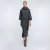 Import Dark Gray Cowl High Neck Office Autumn with Belt Wool Dress from USA