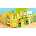 Daycare center kids wooden nursery furniture sets children school furniture kindergarten wooden furniture