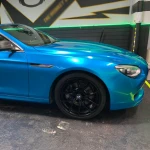 DEREK Low Price Light Blue Glossy Metallic Car Decoration Sticker For Wrapping