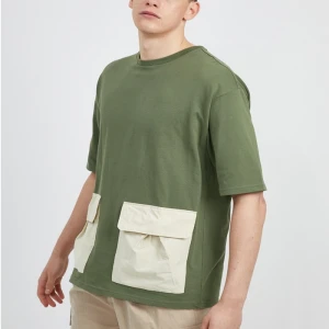 Designers T Shirts 100% Cotton Comfort Colors Custom Design Pocket T shirt Men