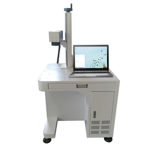 Desktop type CE uv fiber laser marking machine price for serial number plate laser marking machine jewelry chain making