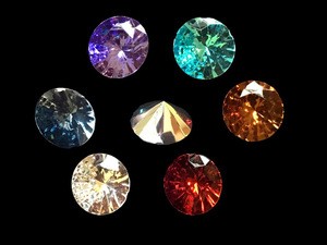 Diamonds Classic Gem Toys - Acrylic Treasure Gemstones for Table Scatter -  Arts &amp; Crafts - Jewels Chest Hunt Party Favors