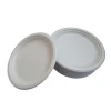 Dinnerware sets 10 inch plates Sugarcane bagasse Dishes plates Eco friendly Biodegradable Wholesale