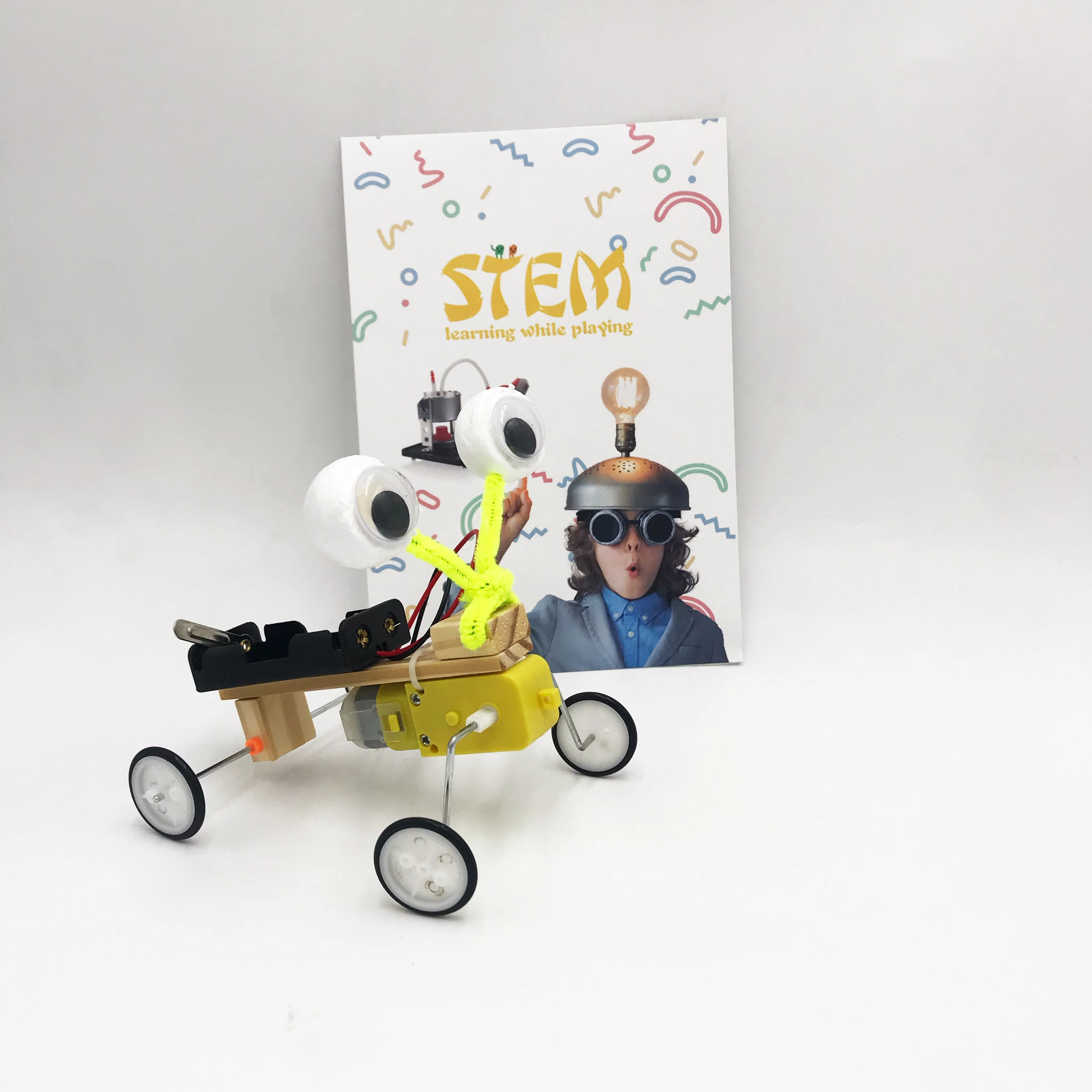 DIY Stem Toys Electric Reptilian Robot Educational Science Kits stem toys for kids
