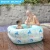 Import Doctor Dolphin Water Special Three-storey Design White Backyard Outdoor Inflatable Pool Kids Swimming Pool from China