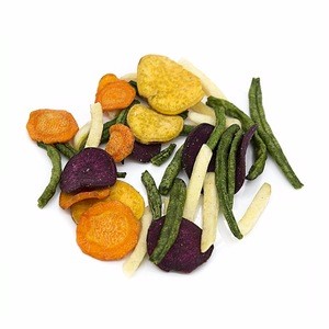 Dried mixed vegetable chips,vacuum fried