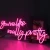 Import drop shipping wall decoration acrylic flexible custom flex light letters led flex 360 neon sign custom from China
