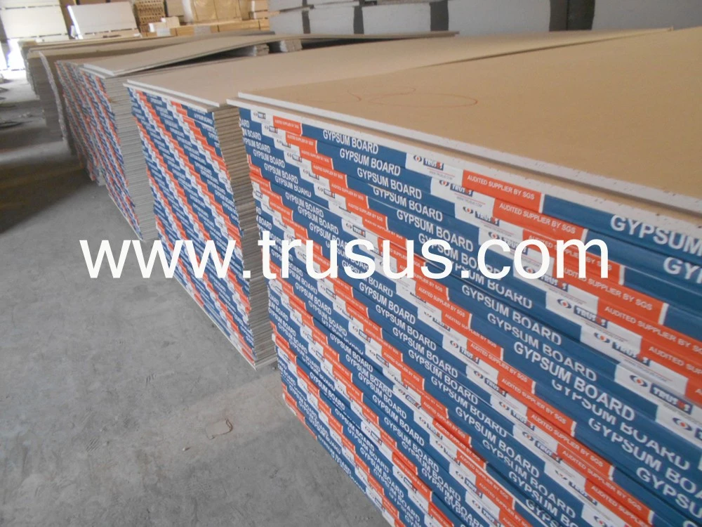 Drywall Sound Absorption  White Glue Standard Plasterboard