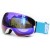 Easy to replace lens venting design free breath anti-slip strap ski sports goggle