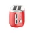 Import Easy To Use 2 Slice Colorful Rubber Painting Stainless Steel Bread Toaster For The Home from China