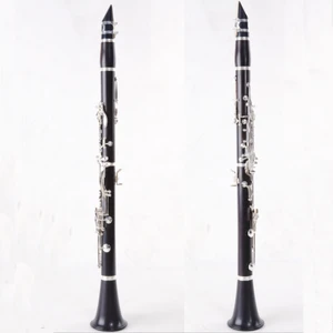 Ebony Wood Clarinet with silver Plated-Buffet imitated
