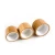 Import Eco-friendly bamboo screw cap natural wooden lid 18mm 20mm 24mm 28mm from China