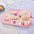 Import Eco-Friendly Bamboo Straw Dishes Kids 5-Piece Meal Set, Biodegradable Dinnerware from China