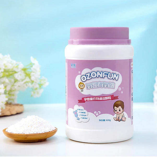 ECO Friendly Laundry Detergent Oxygen Fun Aerobic Wash Not Contain Fluorescent Agent For Child
