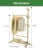 Eco-friendly Multi-Purpose Bamboo Clothing Garment Rack