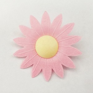 Edible Wafer Paper Daisy Flower for bakery decoration