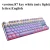Import Edition Mechanical Keyboard 87 keys Blue Switch Gaming Keyboards for Tablet Desktop Russian sticker from China