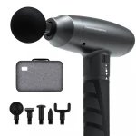 electric massage portable with heat Deep Tissue Muscle Cordless Vibration Massage Gun lcd screen