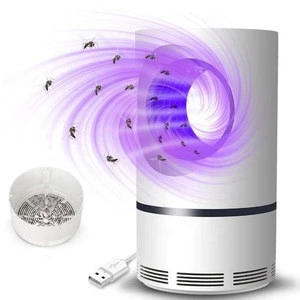 Electric UV Light Usb Mosquito Killer Lamp Bugs Insect Zapper Trap Catcher LED Suction Control Light Flies atrapa mosquitos