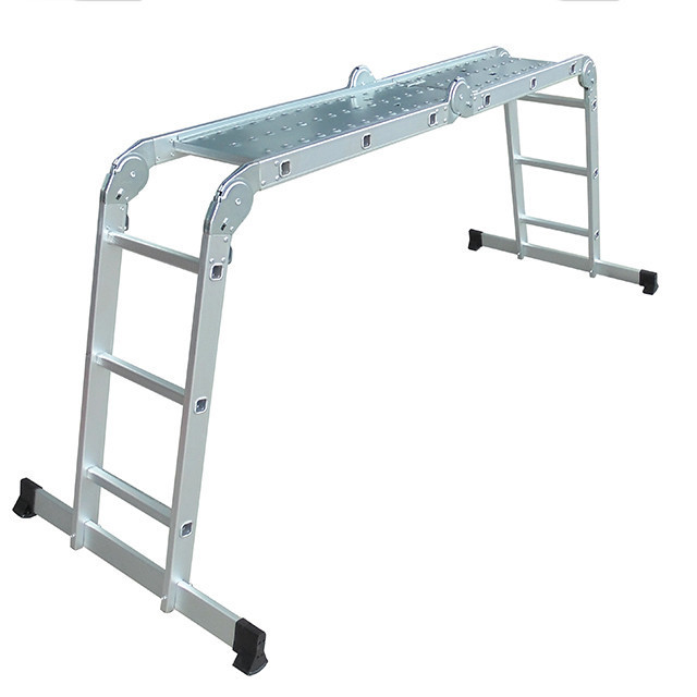 EN131 &amp; GS  4x3  multi-purpose aluminium combination ladder