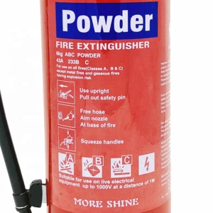 EN3 certificate 6kg dry chemical powder fire extinguisher for A B C fire class