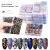 Import Enke Starry Sky 3D Nail Foils Polish Stickers 10 patterns/ pack Gel Nail Polish Printer Sticker for Nail Art Decoration from China