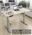 Ergonomic Electric Adjustable Desk frames Stand Sit Desk Height Adjustable Desk Legs with two motor