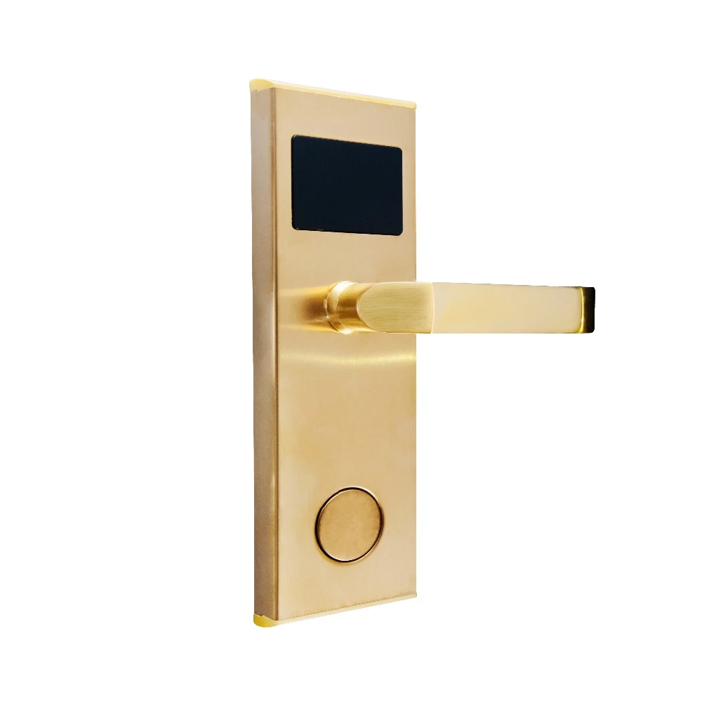 EU US standard keyless rfid house lock swipe card hotel lock with free software