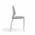 Import Europe style Comfortable meeting grey visitor plastic office waiting chair from China