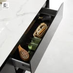 European Modern Furniture Vanity Aluminum Bathroom Cabinet
