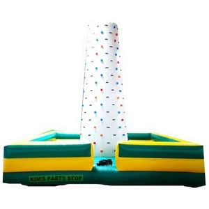 Everest 4 sides Children amusement parks mobile rock climb wall inflatable/ recreation sporting facilities
