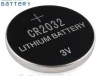 EWT high quality watch battery 3v lithium battery CR2032 button cell battery