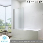 EX-209 Cheap High Quantity 6mm Glass Bath Screen