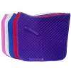 Exclusive  Quilted  Cotton Saddle Pad Regular Color Set   For Horses