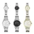 Import EYKI branded Luxurious Stainless Steel Bracelet Quartz OEM Watches Couple Wristwatches from China