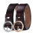 Factory direct casual metal buckle waistband leather belts genuine leather belt for women